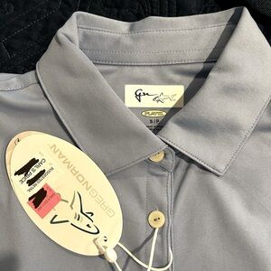 NWT Greg Norman Women’s Sleeveless Golf Shirt. Sz s